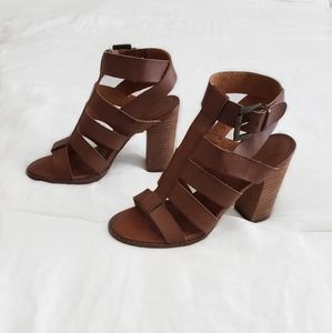 Urban Outfitters Leather Heeled Sandals